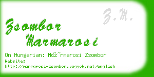 zsombor marmarosi business card